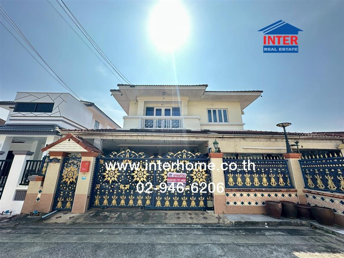2-story detached house, 66 sq m, Manthana Village. Phraya Suren Soi Phraya Suren 26 (Soi Ramintra 109) Phraya Suren Road, Minburi District, Bangkok 2-story detached house, 66 sq m, Manthana Village. Phraya Suren Soi Phraya Suren 26 (Soi Ramintra 109) Phraya Suren Road, Minburi District, Bangkok