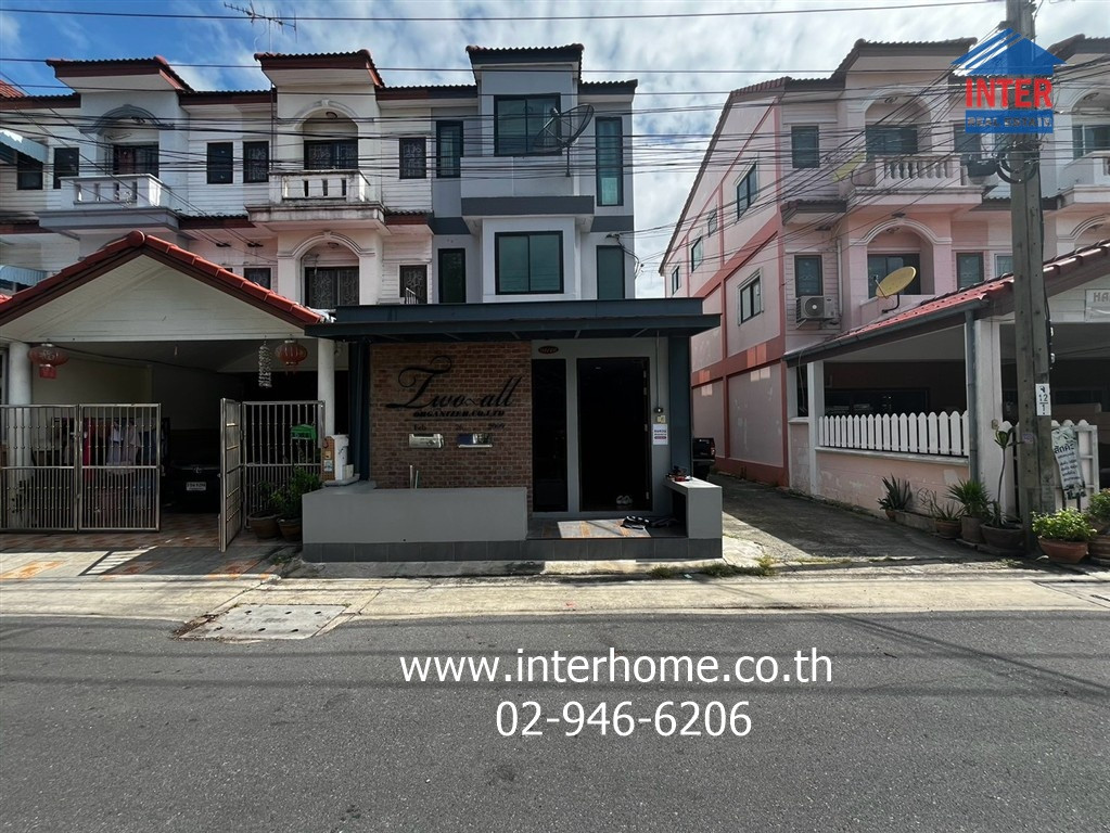 Townhome, 3 floors, 24.5 sq m, Thanathani-Sukjai Village. Soi Nawamin 163, Intersection 15-12, Nawamin Road, Bueng Kum District, Bangkok Townhome, 3 floors, 24.5 sq m, Thanathani-Sukjai Village. Soi Nawamin 163, Intersection 15-12, Nawamin Road, Bueng Kum District, Bangkok