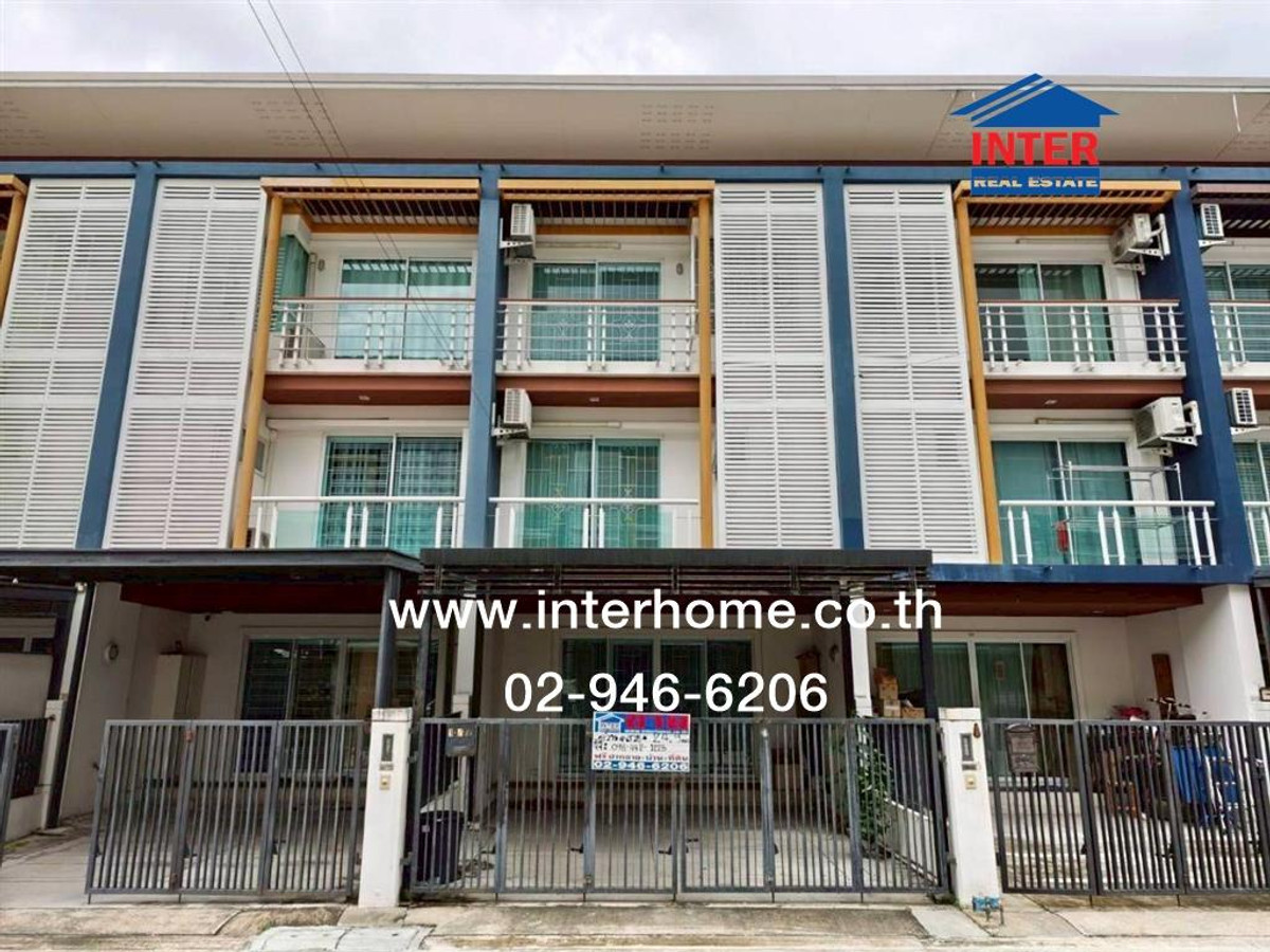 ทาวน์โฮม 3 ชั้น 24.9 ตร.ว. หมู่บ้านชวนชื่นโมดัส วิภาวดี เฟส2 ซอยวิภาวดีรังสิต70 แยก72 ถนนวิภาวดี-รังสิต ถนนแจ้งวัฒนะ ถนนพหลโยธิน เขตดอนเมือง กรุงเทพมหานคร