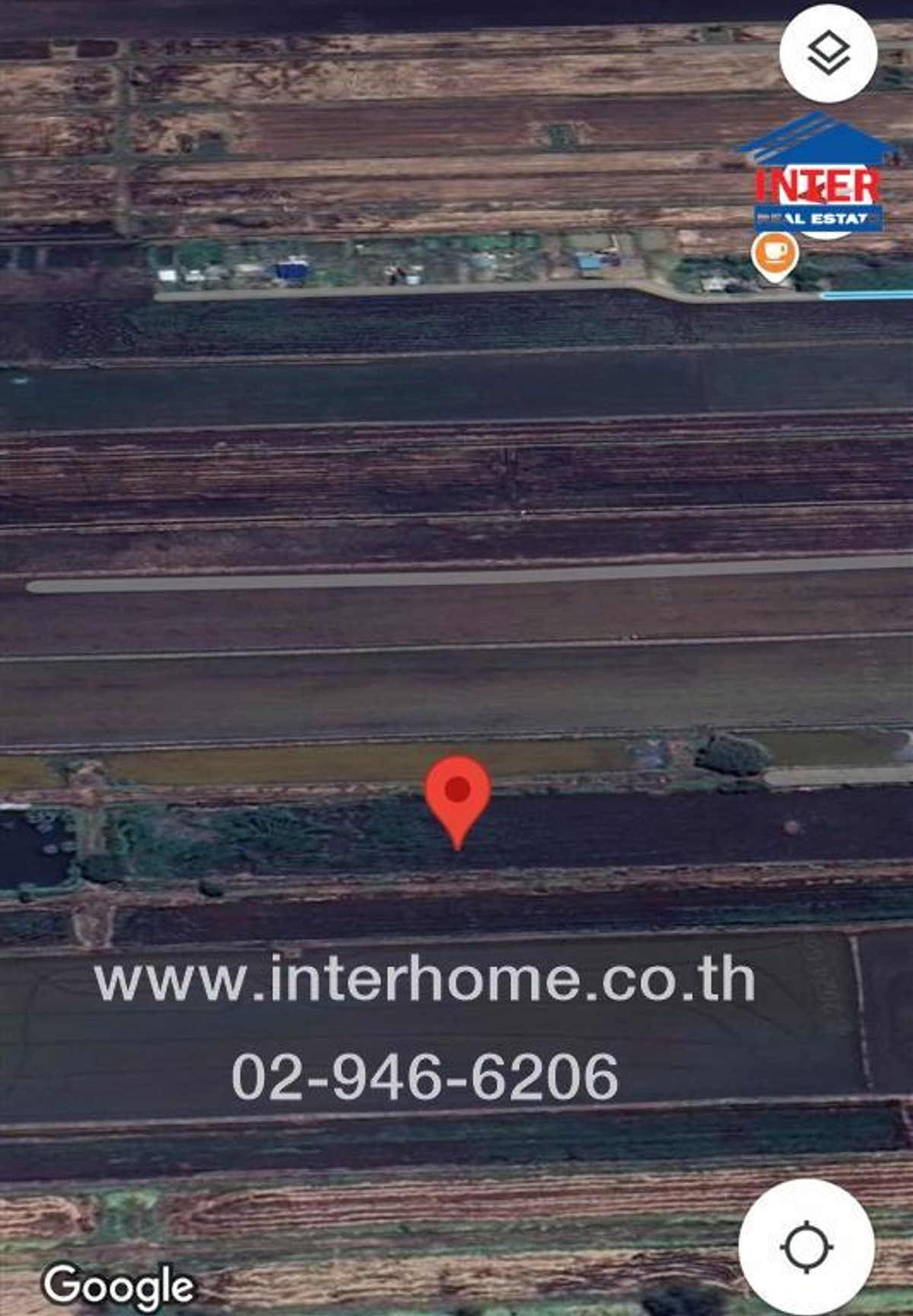 ที่ดินเปล่า 100 ตร.ว. ที่ดินเปล่า ใกล้โรงเรียนผดุงอิสลาม ถนนรังสิต-นครนายก ถนนตลาด องครักษ์ นครนายก – รูปที่ 4