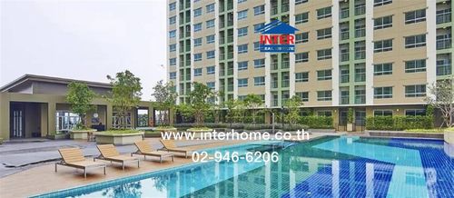 Condominium 26.84 sq m. Lumpini Ville Nakhon In-Riverview near MRT Tiwanon intersection. Bangkok-Nonthaburi Road, Nakhon In Road, Tiwanon Road, Mueang Nonthaburi, Nonthaburi