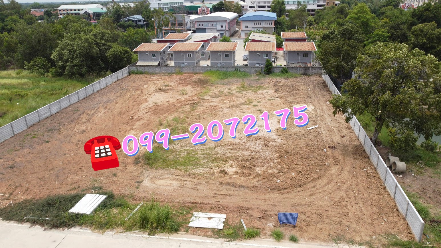 ขายที่ดินเปล่าถมแล้ว 2 ไร่ ซอยไอยรา34 หลังตลาดไท ตรงข้ามโรงเรียนเทศบาลท่าโขลง คลองสอง คลองหลวง ปทุมธานี