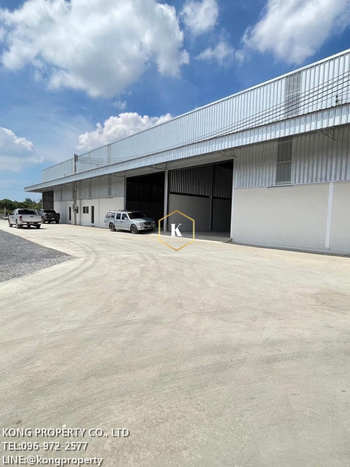 Warehouse for rent, Rama 2, Khok Kham, Mueang District, Samut Sakhon, 480 sq m.