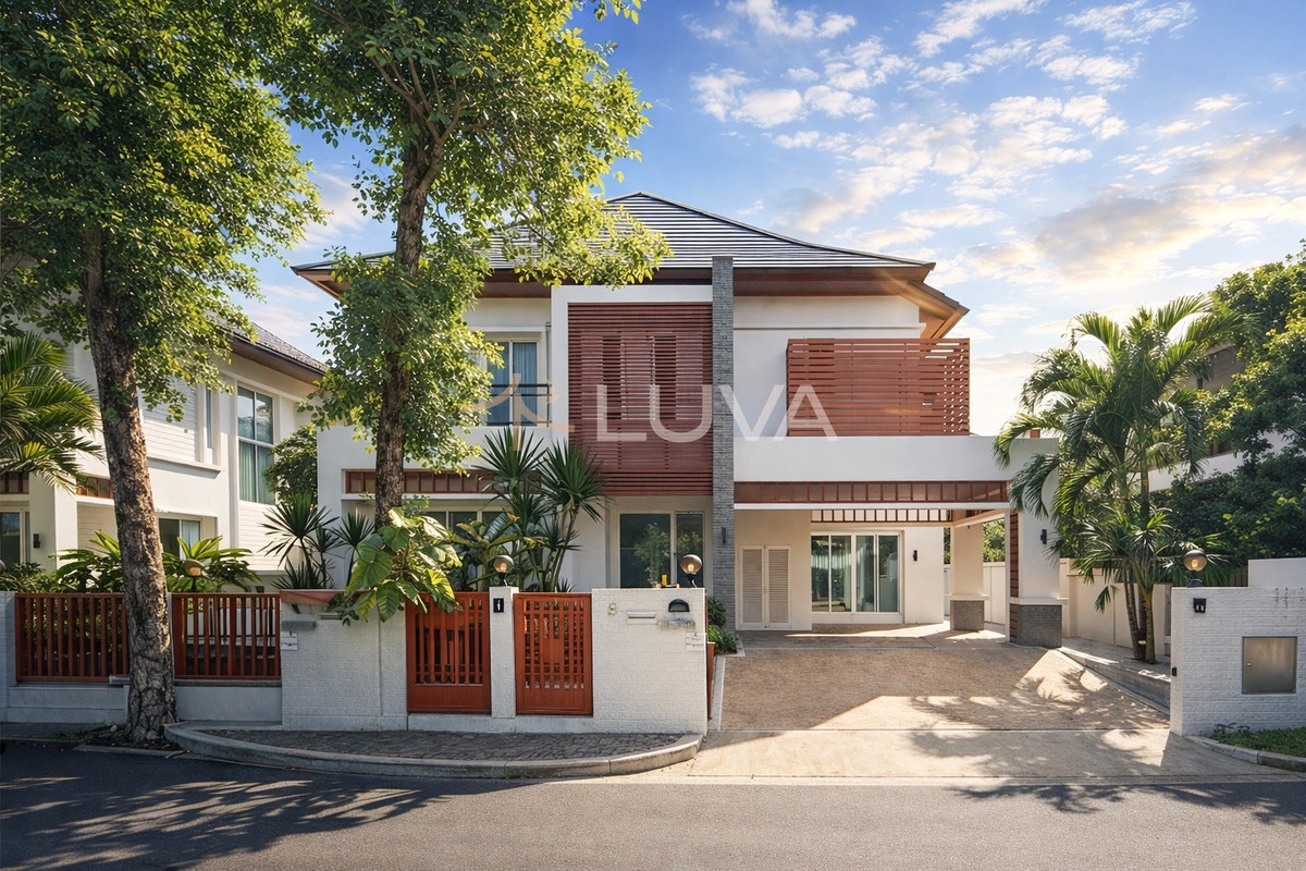 sell! Blue Lagoon 1 Bangna - Wongwaen, beautiful house, good condition. Newly renovated, ready to move in 🛋️ | BN59
