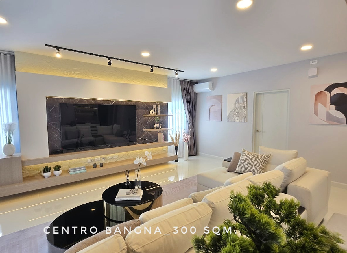 🎉Very Special Deal for RENT-New House for RENT-Centro Bangna 300 sqm. with very nice design and full functions