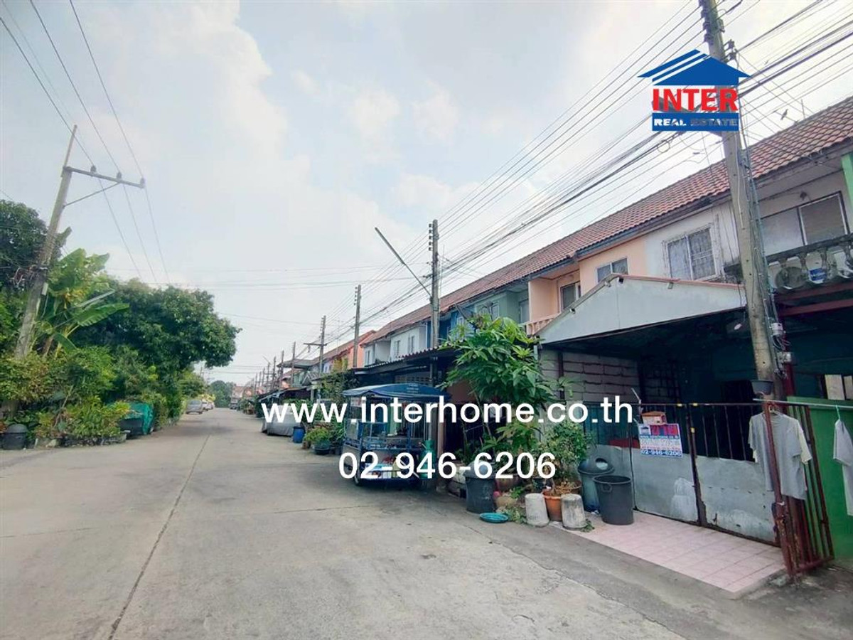 Townhouse, 2 floors, 16 sq m, Kritsana Village 2. Near Lotus Pathum Thani, Ratchapruek Road, Pathum Thani-Sam Khok Road, Sam Khok, Pathum Thani. – รูปที่ 2