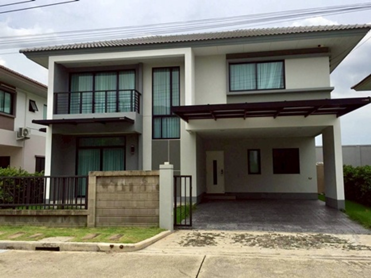 2-story detached house, Casa Ville Ramintra-Wongwaen 2, area 57 sq m, Kanchanaphisek Road, Tha Raeng Subdistrict, Bang Khen District, Bangkok, selling price 7,500,000 baht. 2-story detached house, Casa Ville Ramintra-Wongwaen 2, area 57 sq m, Kanchanaphisek Road, Tha Raeng Subdistrict, Bang Khen District, Bangkok, selling price 7,500,000 baht.