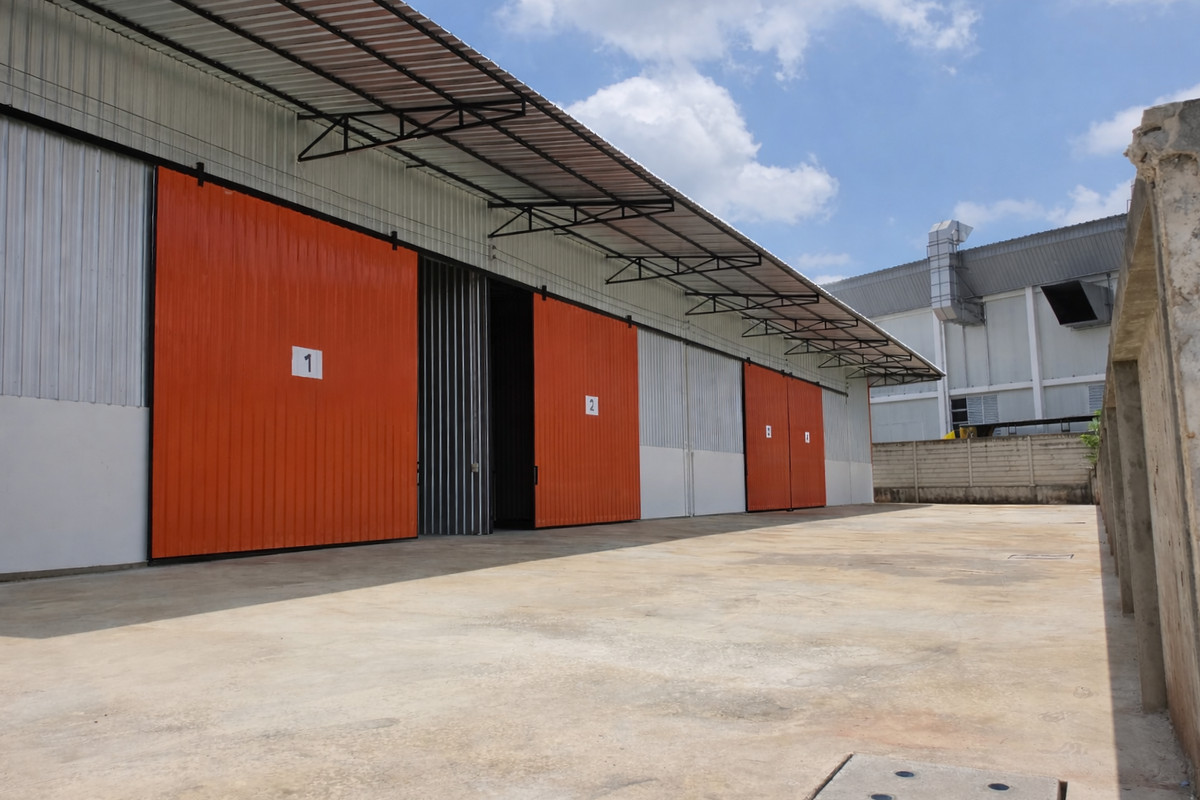 MTK037 Warehouse for rent, Rama 2, Tha Chin, Mahachai, Tha Sai, Samae Dam, Bang Bon, Samut Sakhon Province.