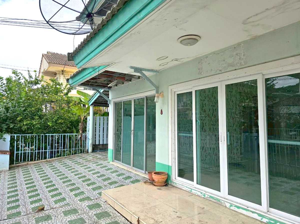 Single house for sale, Prueklada Village, Rangsit, Khlong 4, large area 54 sq m, convenient travel, accessible price.  Suitable for the whole family to live in. – รูปที่ 2