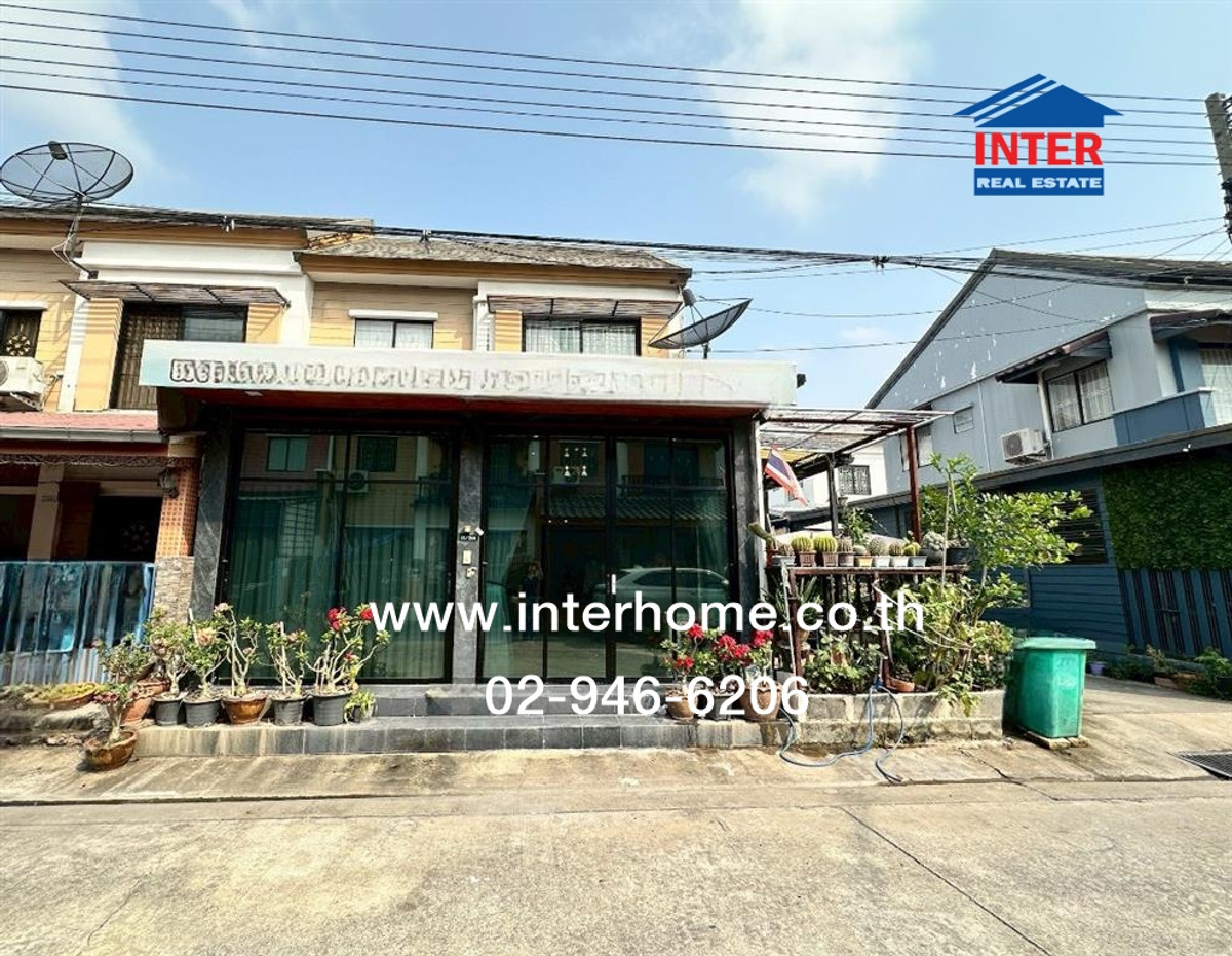 ทาวน์เฮ้าส์ 2 ชั้น 21.7 ตร.ว. หมู่บ้านพฤกษา40 รังสิต คลอง3 ถนนรังสิต-นครนายก ถนนเลียบคลองสาม คลองหลวง ปทุมธานี – รูปที่ 2