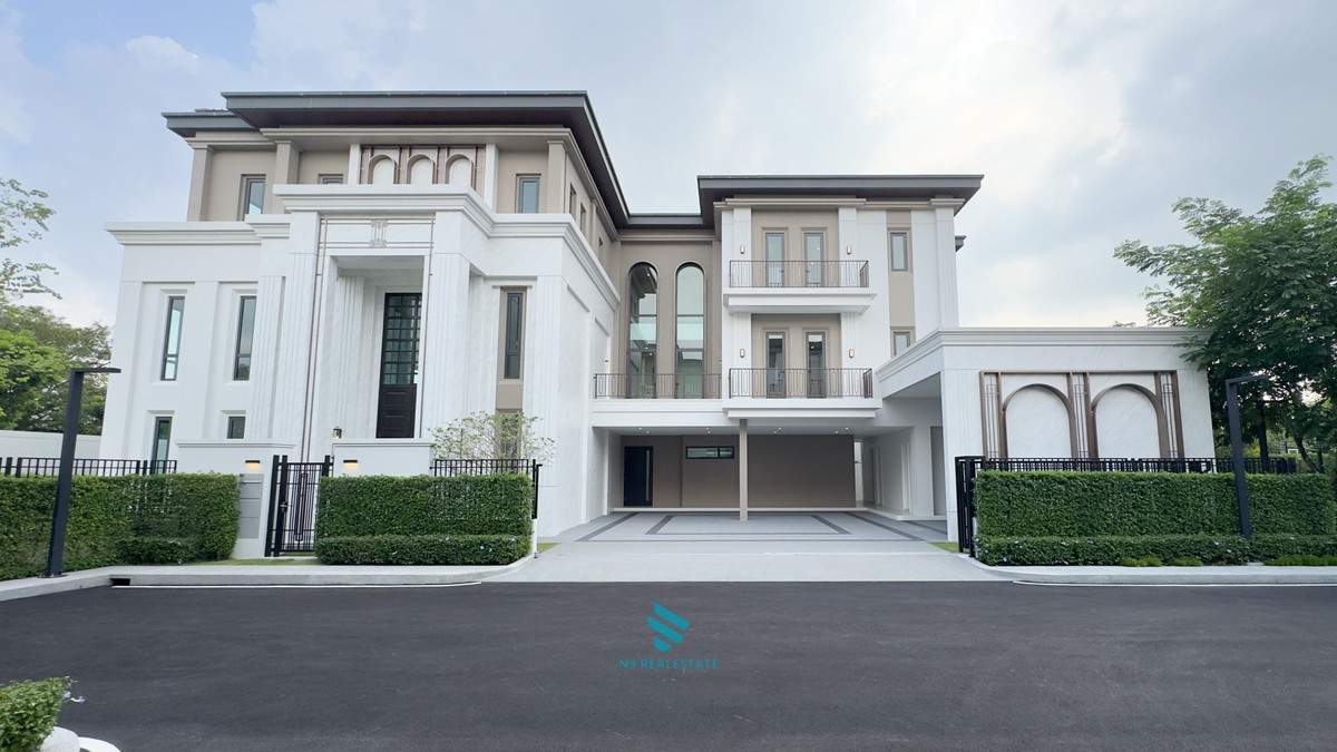 Luxurious mansion 1,070 sq m with private swimming pool & Golf course view | CINQ ROYAL Bangna KM.7, parking up to Luxurious mansion 1,070 sq m with private swimming pool & Golf course view | CINQ ROYAL Bangna KM.7, parking up to