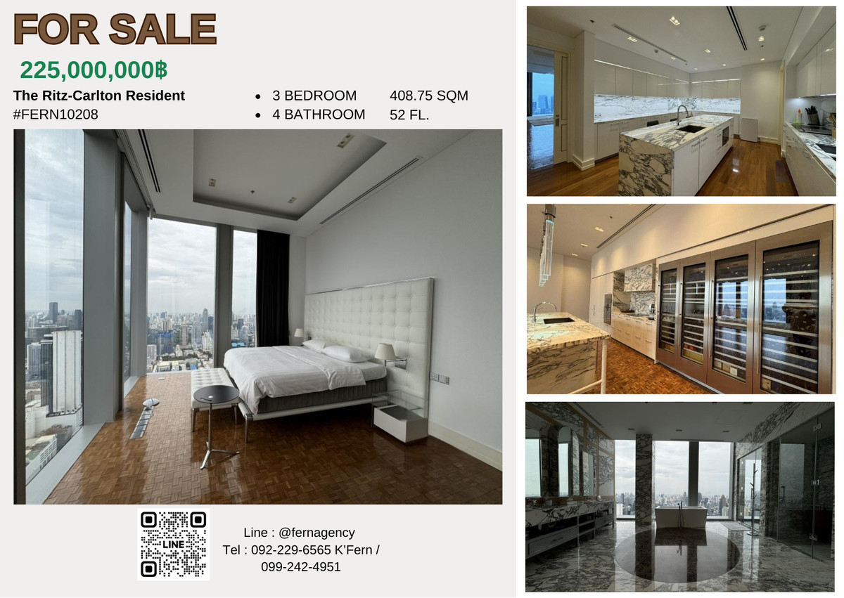 🔥 ขาย Penthouse | The Ritz-Carlton Residences 🔥 ขาย Penthouse | The Ritz-Carlton Residences