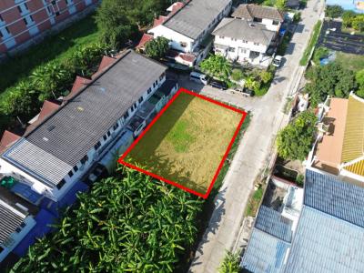 Land for sale in Soi Thaweewattana 14, 95 sq.wa., only 2.8 km from Borommaratchachonnani Road. DD