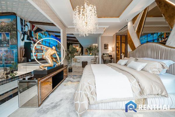 Luxurious 2bed Condo at The Riviera Malibu, Pattaya - 13.125 Thb, Fully