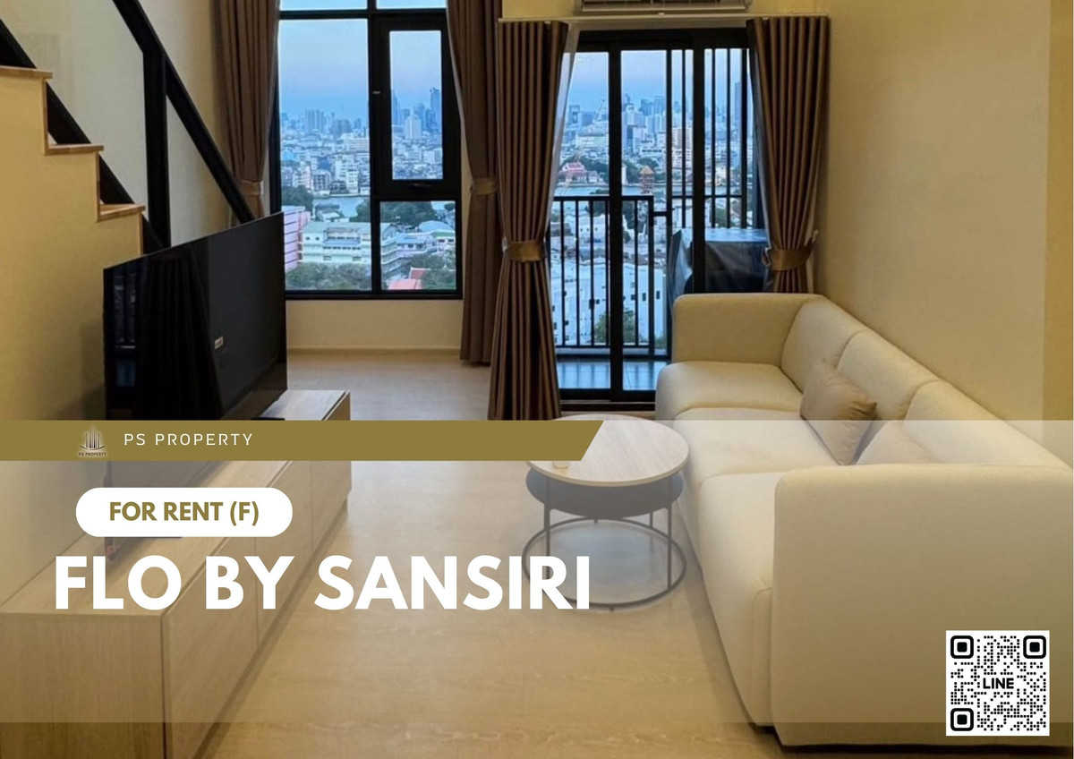 For Rent ✨ FLO by Sansiri ✨ Fully furnished with appliances, near BTS Khlong San. For Rent ✨ FLO by Sansiri ✨ Fully furnished with appliances, near BTS Khlong San.