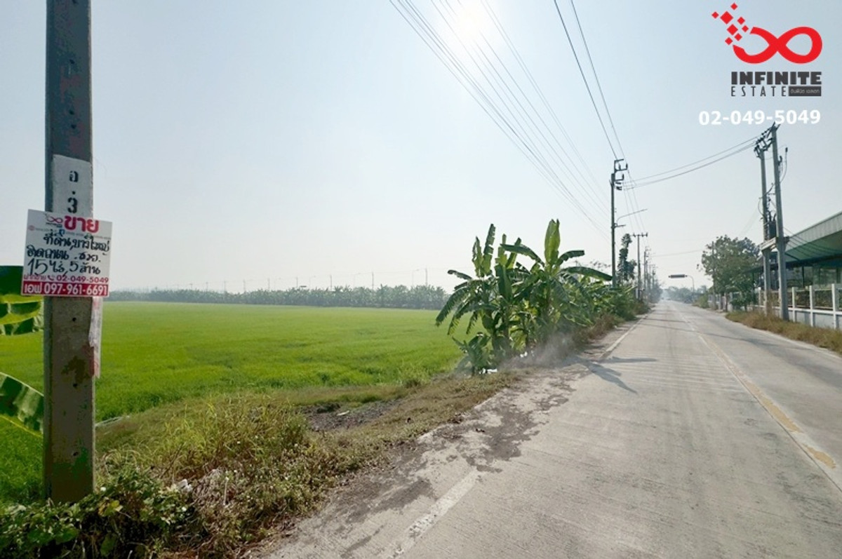 ขายที่ดิน 15 ไร่ ติดทางหลวง 1009 ใกล้ Penta warehouse บางใหญ่ นนทบุรี  – รูปที่ 2