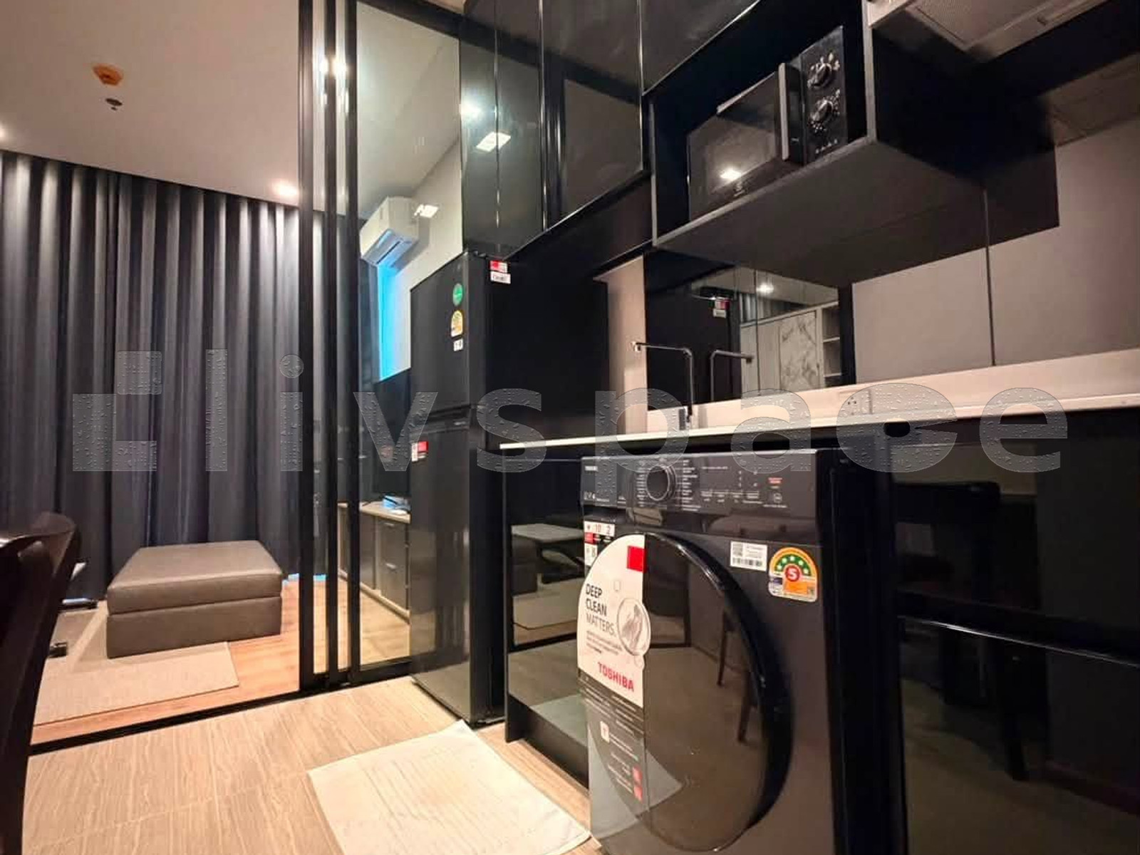 ▚ L0VC0Aツ ให้เช่า Noble Around Ari Studio 27ตร.ม. วิวไม่บล็อก เฟอร์ครบ พร้อมอยู่ ราคาดี ใกล้ BTS อารีย์✨ – รูปที่ 4