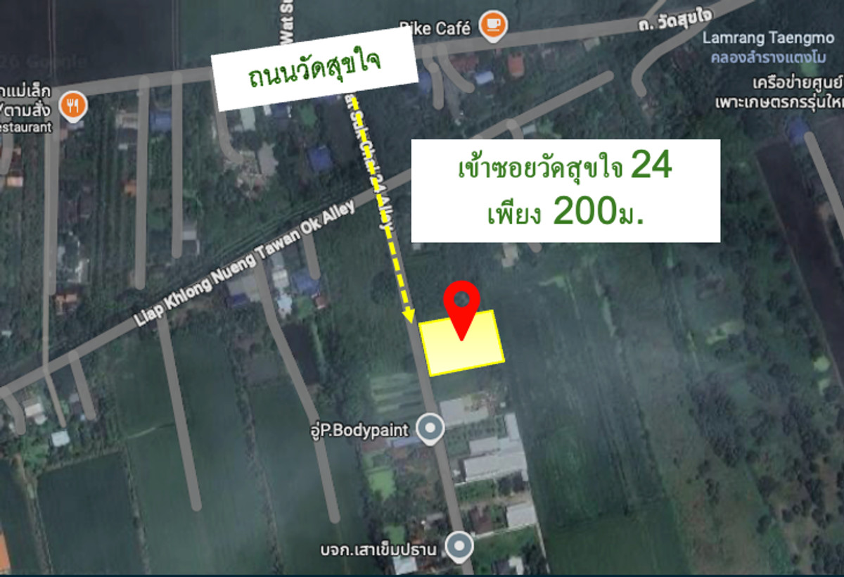 ขายด่วนราคาดีที่สุด‼️ ที่ดินซอยวัดสุขใจ 24 เข้าซอยเพียง 200ม ขายด่วนราคาดีที่สุด‼️ ที่ดินซอยวัดสุขใจ 24 เข้าซอยเพียง 200ม