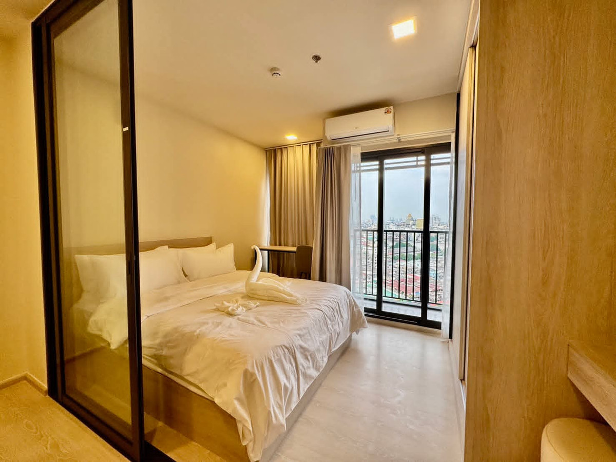 For rent 𝐅𝐥𝐨 𝐛𝐲 𝐬𝐚𝐧𝐬𝐢𝐫𝐢, city view room, 18th floor, fully furnished, ready to move in RW007513 – รูปที่ 4