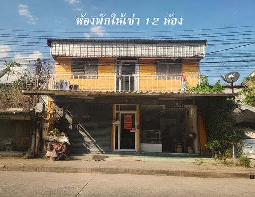 For Sale: Shophouse Converted into 12 Rental Rooms – Keha Romklao, Lat Krabang Major Employment Area & Large Residential Community | Fully Occupied | 
