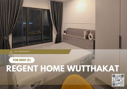 For Rent ✨ Regent Home Wutthakat ✨ Fully furnished and equipped with appliances, near BTS Wutthakat.