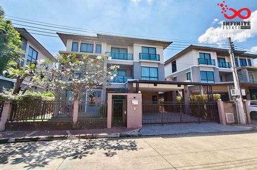 ขายและให้เช่าบ้านเดี่ยว 3ชั้น 58ตรว.หมู่บ้านภัสสร สรงประภา ดอนเมือง 