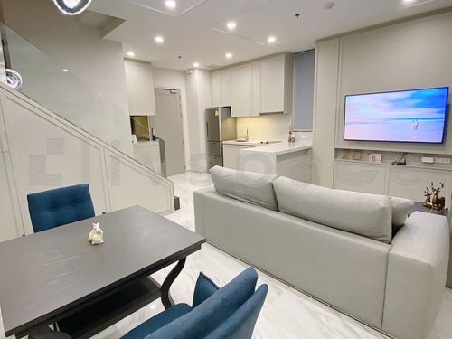 ▚ L0SC0Gツ ขาย: Ideo Q Phayathai 1 Bed Duplex 64ตร.ม. ลด 1.5 ล้าน! รีโนเวทหรู 2 ล้าน ชั้นสูง ห้องมุม Rare Item เลขห้องมงคล✨
