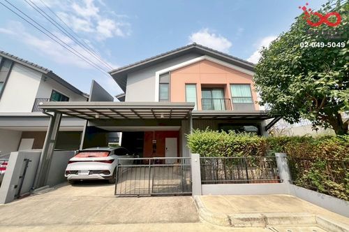 ขายและให้เช่าบ้าน 2ชั้น อณาสิริ ราชพฤกษ์ 346 ปทุมธานี หลังริม 42ตรว. สวยพร้อมอยู่
