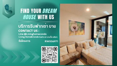 For rent XT Huaikhwang, beautiful room, decorated, ready to move in, next to MRT Huai Khwang station RW006971