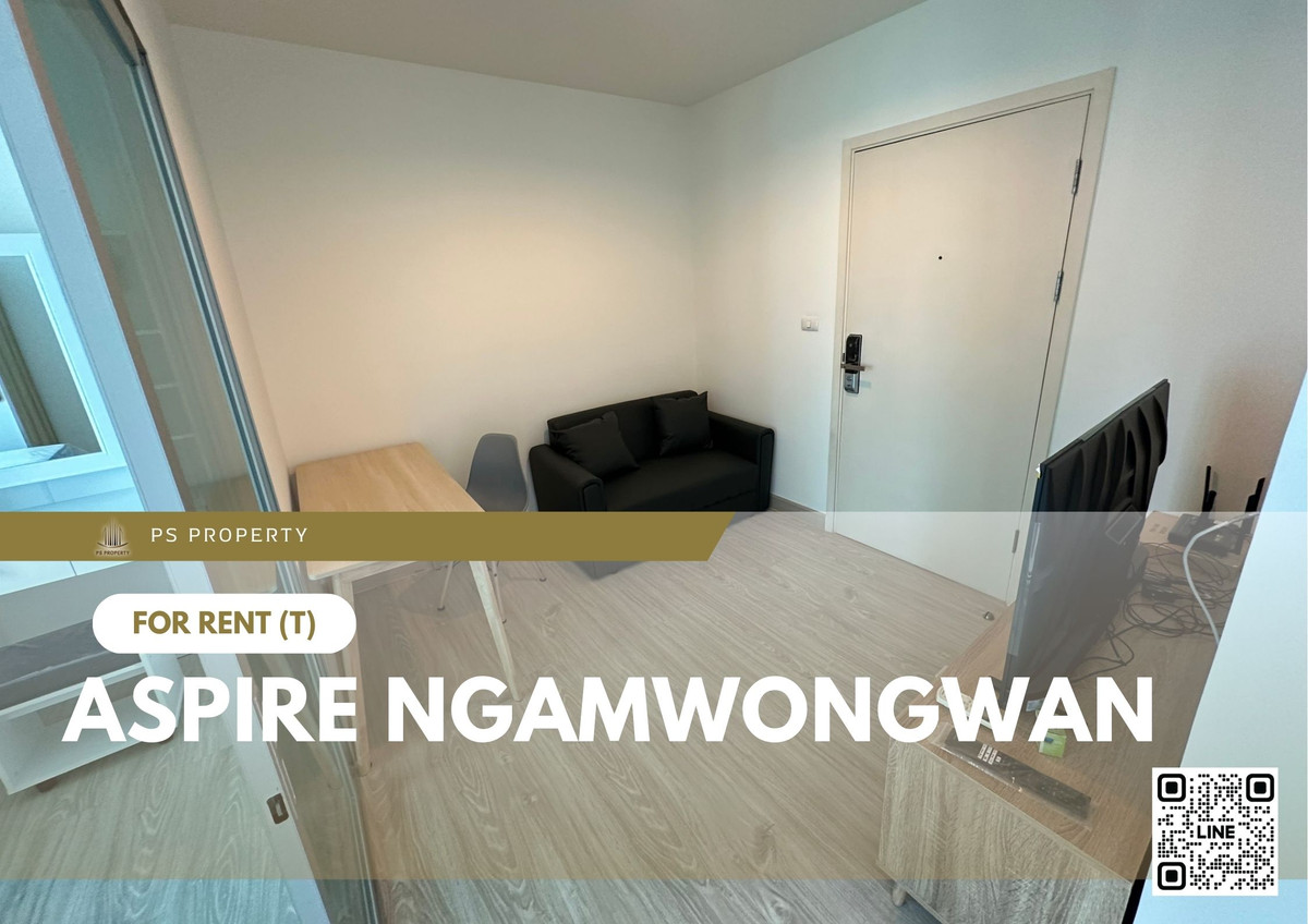For rent 📍 Aspire Ngamwongwan 📍 Fully furnished with appliances. Near The Mall Ngamwongwan. For rent 📍 Aspire Ngamwongwan 📍 Fully furnished with appliances. Near The Mall Ngamwongwan.