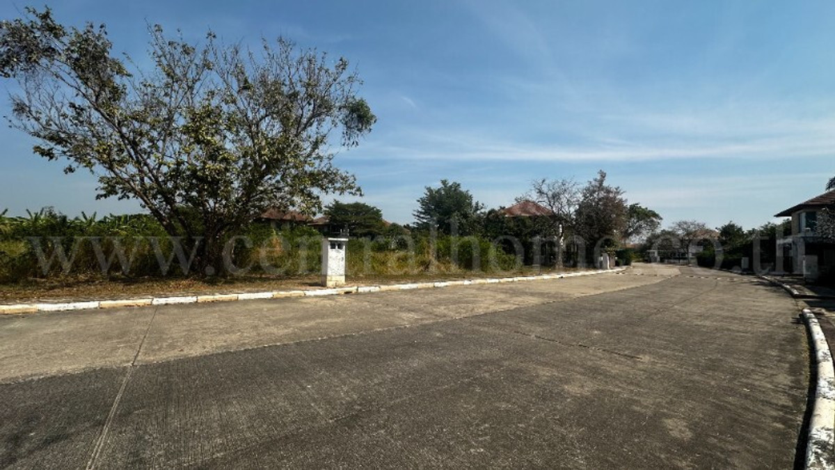 Empty land, already filled, 106.7 sq m, Garden Laguna Village - Chachoengsao, main road, next to the lake. – รูปที่ 3