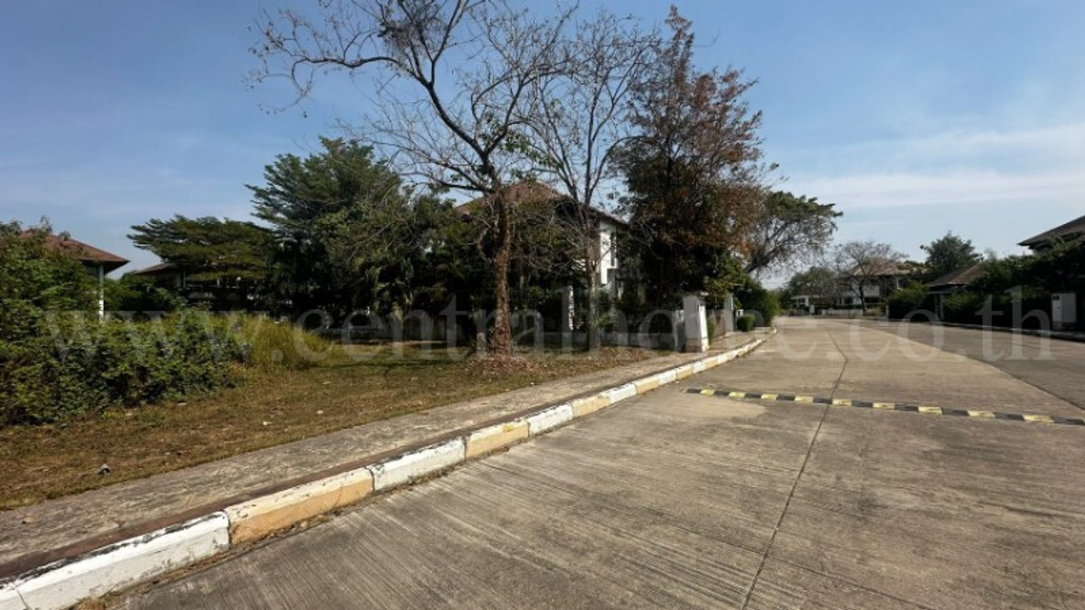 Empty land, already filled, 105.2 sq m, Garden Laguna Village - Chachoengsao, next to the lake. – รูปที่ 3