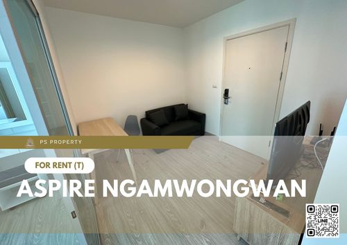 ให้เช่า 📍 Aspire Ngamwongwan 📍 เฟอร์นิเจอร์ และ เครื่องใช้ไฟฟ้าครบ ใกล้เดอะมอลล์งามวงศ์วาน