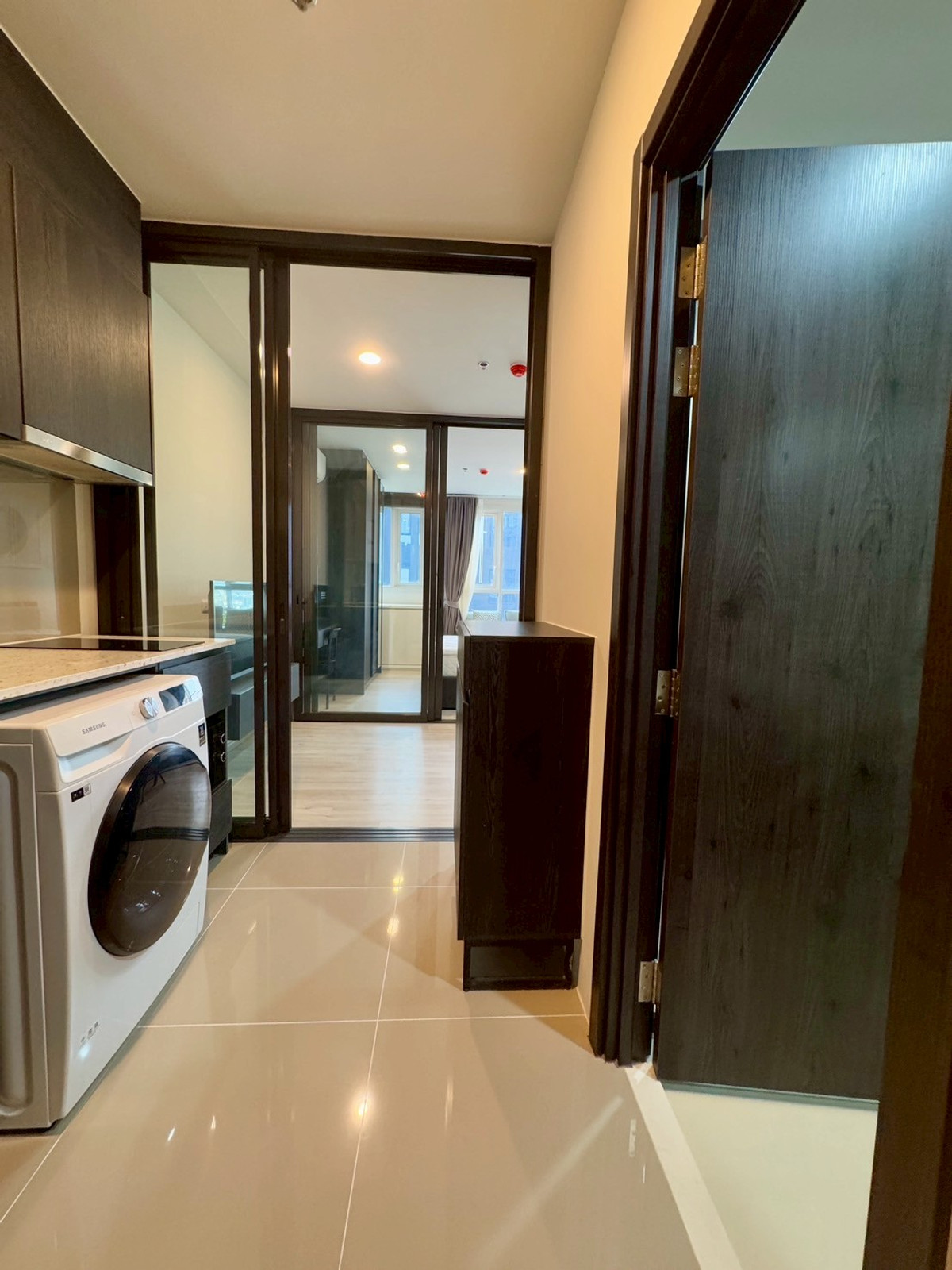 Condo for rent XT Huaikhwang By Sansiri, complete furniture and electrical appliances, near MRT Huai Khwang RW007533 – รูปที่ 2