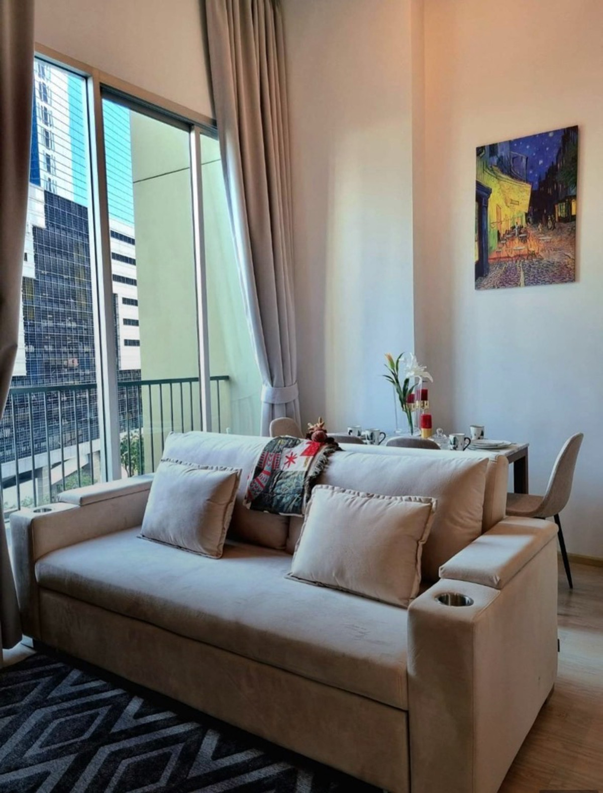 🔥Rent 2BR 2BR🔥52sqm🔥Floor6🔥35,000/month🔥ห้องเพดานสูง🔥 – รูปที่ 2