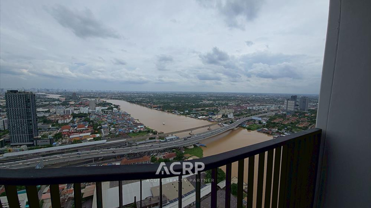 เห็นวิวแม่น้ำเจ้าพระยา คอนโดสูง เห็นวิวใกล้แบบ Panorama ตกแต่งจัดเต็ม พร้อมอยู่  – รูปที่ 3