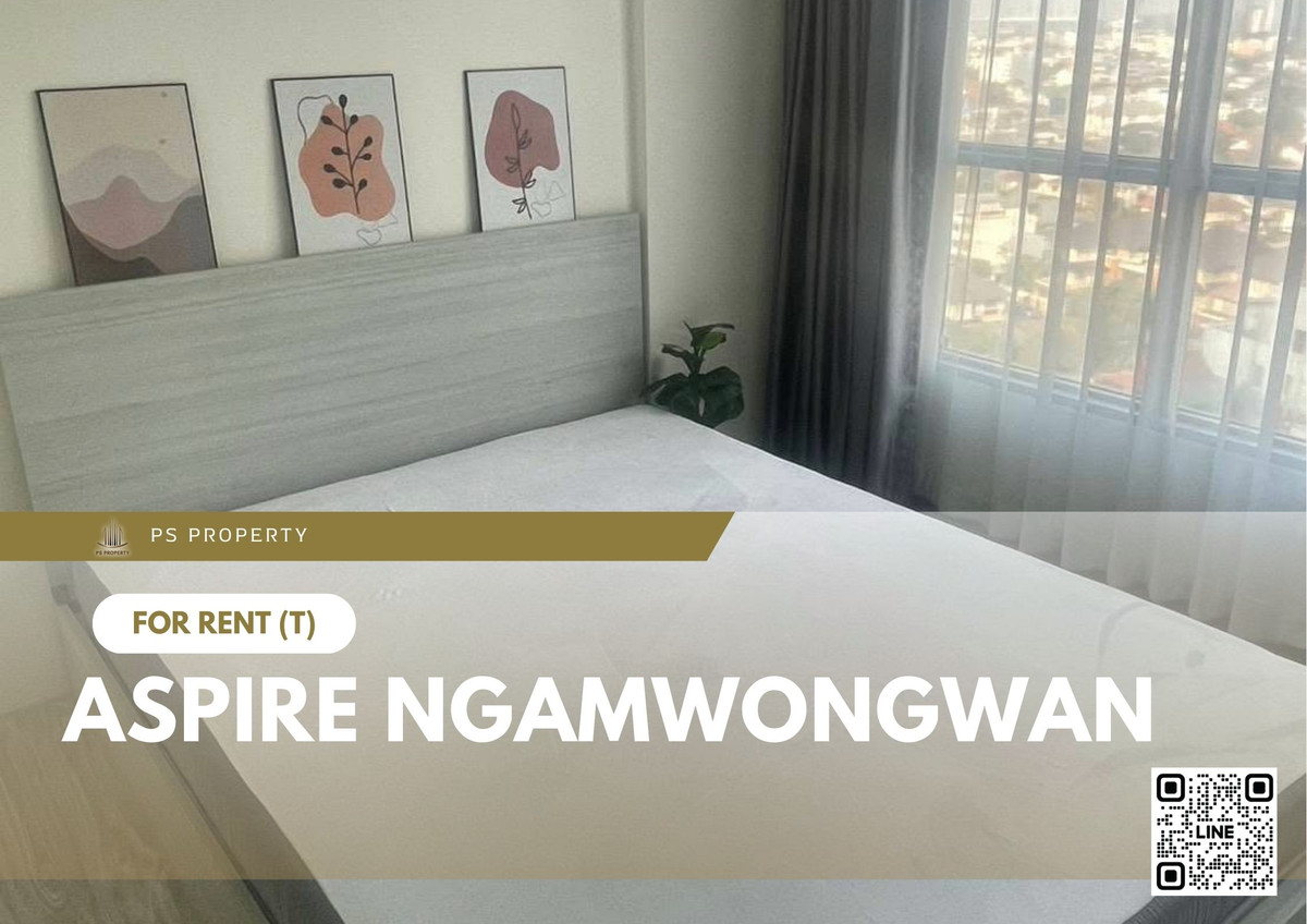 For rent 📍 Aspire Ngamwongwan 📍 Fully furnished with appliances. Near The Mall Ngamwongwan. For rent 📍 Aspire Ngamwongwan 📍 Fully furnished with appliances. Near The Mall Ngamwongwan.