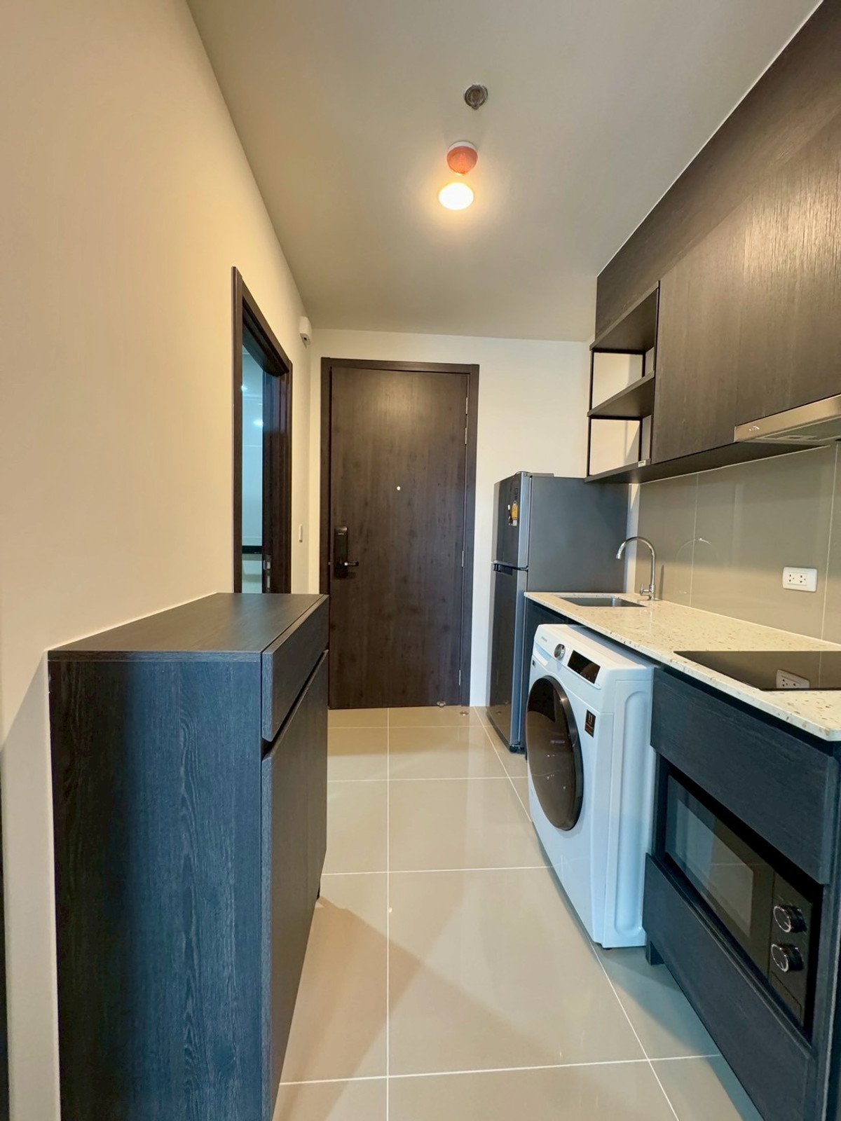 Condo for rent XT Huaikhwang By Sansiri, complete furniture and electrical appliances, near MRT Huai Khwang RW007533 – รูปที่ 3