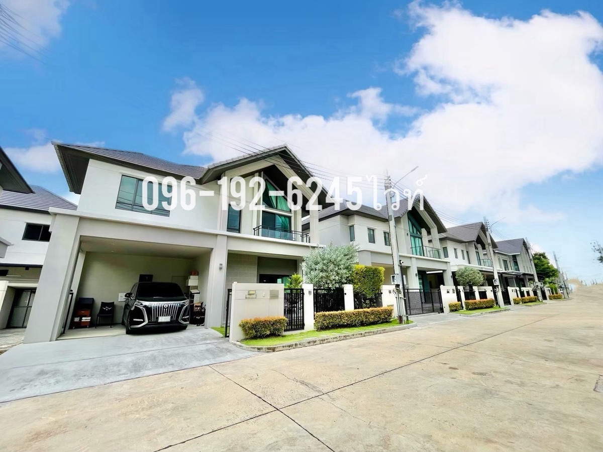 บ้านบางกอก บูเลอวาร์ด รามอินทรา-วัชรพล (Bangkok Boulevard Ramintra-Watcharapol) ขายบ้านเดี่ยว 2 ชั้น 