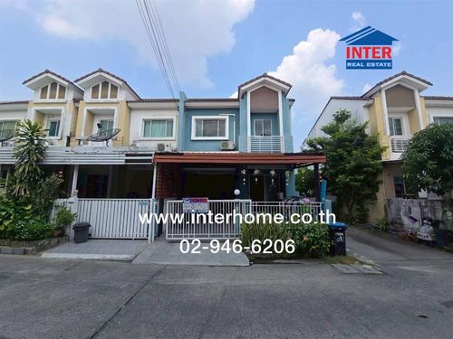 Townhouse, 2 floors, 20.3 sq m, Lancio Village. Ramkhamhaeng-Wongwaen (Miss Teen), Soi Kheha Romklao 64, Ramkhamhaeng Road, Romklao Road, Srinakarin-Romklao Road, Lat Krabang District, Bangkok
