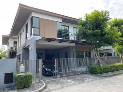 For Sale House , Baan Lumpini Suanluang Grand Rama 9 , wide frontage , newly renovated , Nong Bon , Prawet , Bangkok , CX-144750