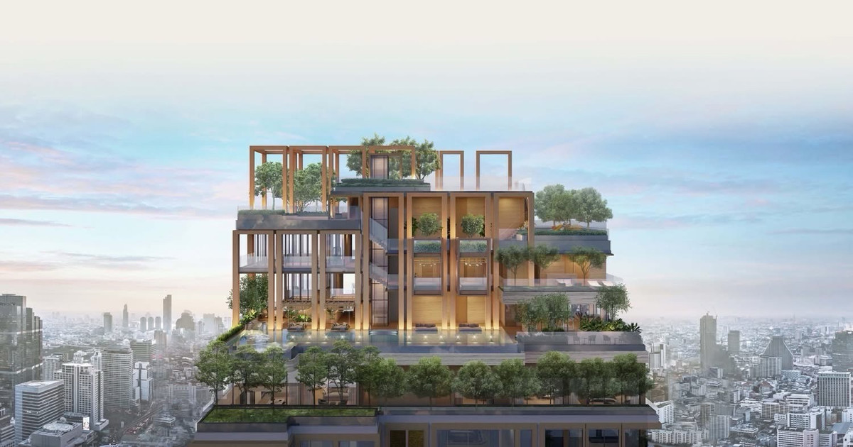 ROMM Convent – Luxury Residence with Unblocked Lumpini Park View 🌿📌Exclusive 1 BedPlus | 60.21 sq.m.High floor, direct Lumpini Park view (unblocked) ❌This unit type is SOLD OUT by the developer.Phat: 064-642-8664Nui: 094-624-2014