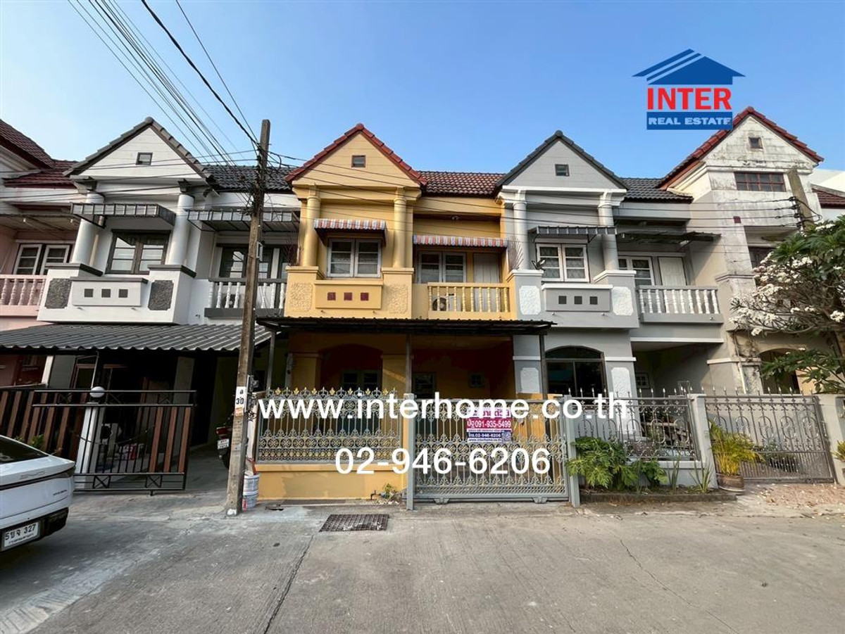 ทาวน์เฮ้าส์ 2 ชั้น 20 ตร.ว. ทาวน์เฮ้าส์ ใกล้มหาวิทยาลัยมหิดล ถนนบรมราชชนนี ถนนทวีวัฒนา พุทธมณฑล นครปฐม