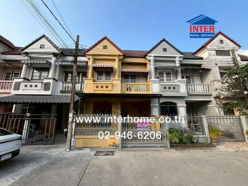 2-story townhouse, 20 sq m. Townhouse near Mahidol University. Borommaratchachonnani Road, Thawi Watthana Road, Phutthamonthon, Nakhon Pathom