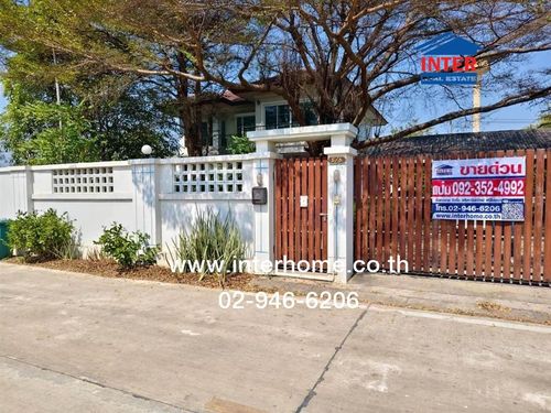 บ้านเดี่ยว 2 ชั้น 420 ตร.ว. บ้านเดี่ยว ซอยคลองสี่ตะวันออก43 ใกล้ขนส่งคลองหลวง ถนนคลองหลวง คลองหลวง ปทุมธานี
