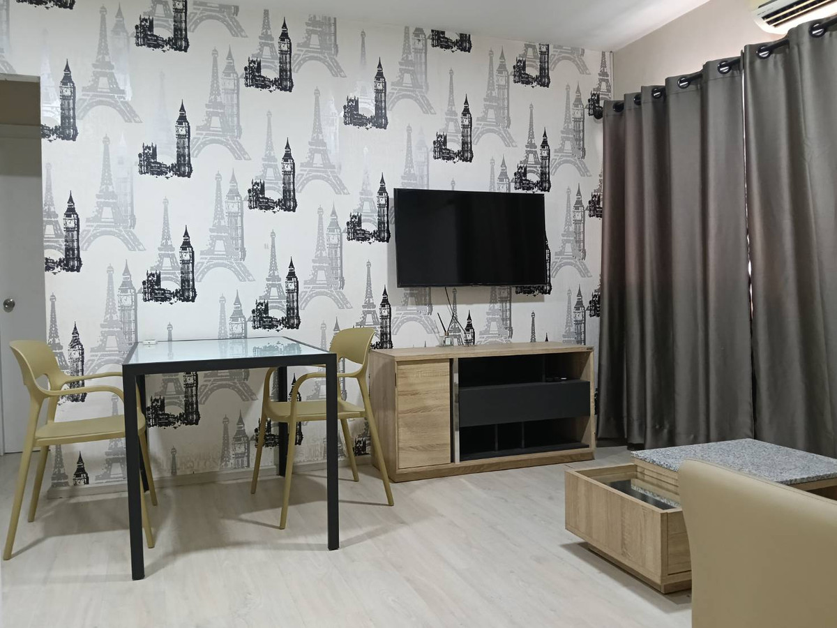For rent: Plum Condo Park Rangsit Phase 2, 8th floor, 2 bedrooms, 1 bathroom.