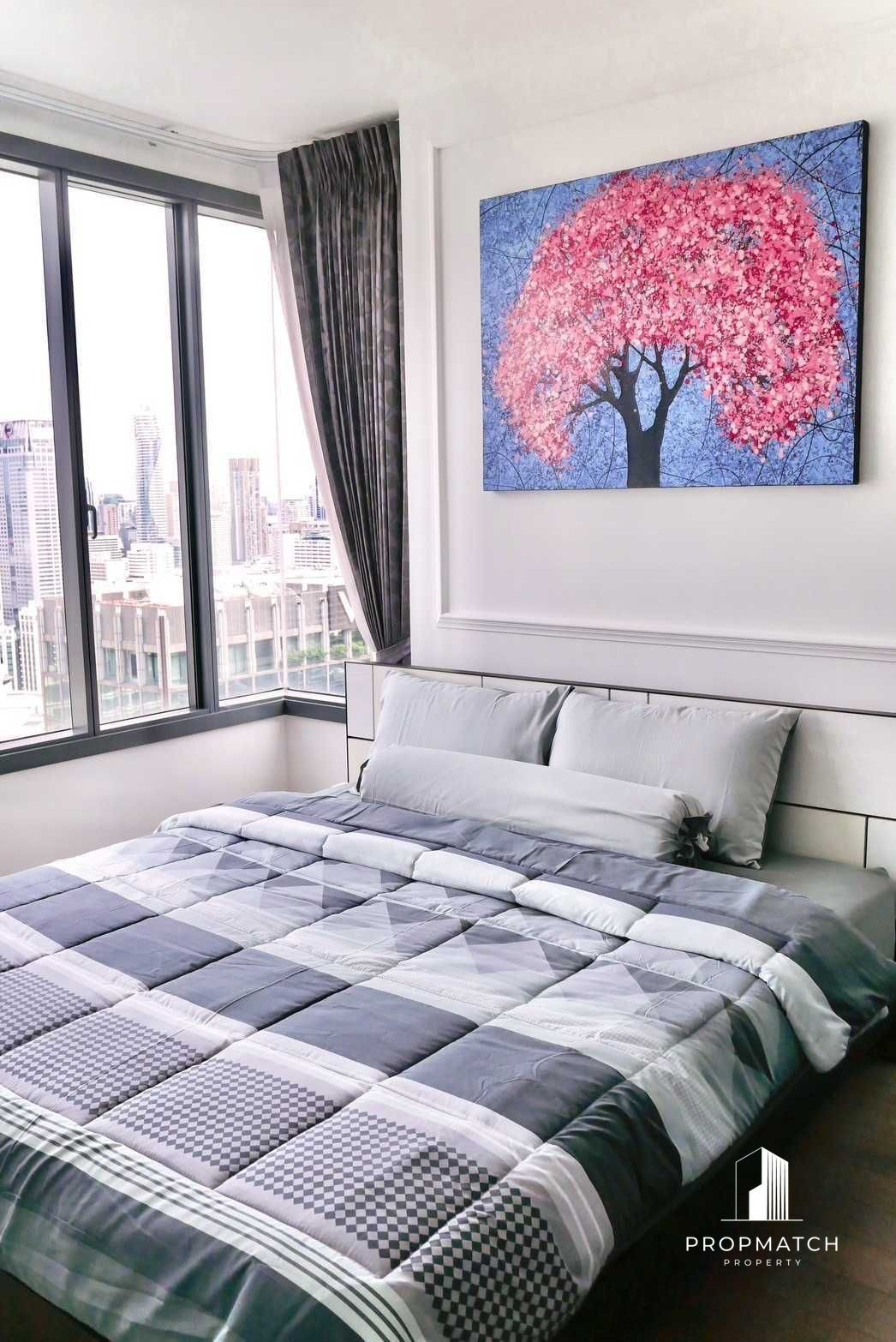 🔥🔥ห้องว่าง พร้อมเข้าอยู่ 29K🔥🔥คอนโดทำเลดีติด BTS ราชเทวี PYNE By Sansiri (1 bed 46 sqm)  Tel.093-9796392 K.เฌอ – รูปที่ 4