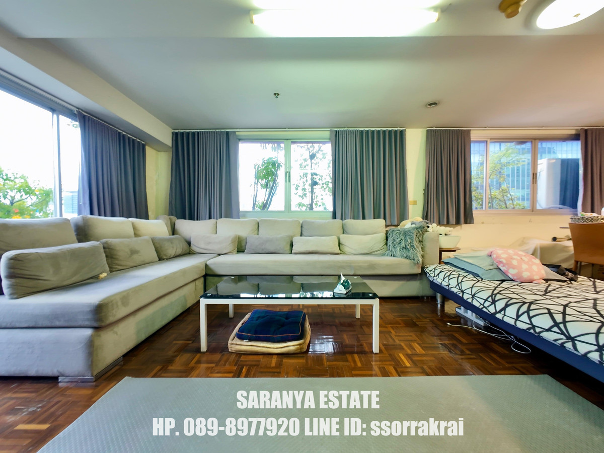 ขายคอนโด สีลมพาร์ควิว ศาลาแดง ซ.2  ทั้งชั้นมีเพียง 2 ห้อง ขนาด 232 ตรม.  3 ห้องนอน 2 ห้องน้ำ 1 ห้องรับแขก 1 ห้องครัว ระเบียงใหญ่ ยาวสุดตึก วิวดีไม่มีตึกบังค่ะ – รูปที่ 2
