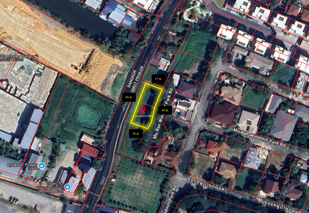ขาย ที่ดิน สนามกอล์ฟหมู่บ้านวินด์มิลล์ 300 ตรว ใกล้ถ.บางนา-ตราดแค่ 3.3 กม. KK – รูปที่ 2