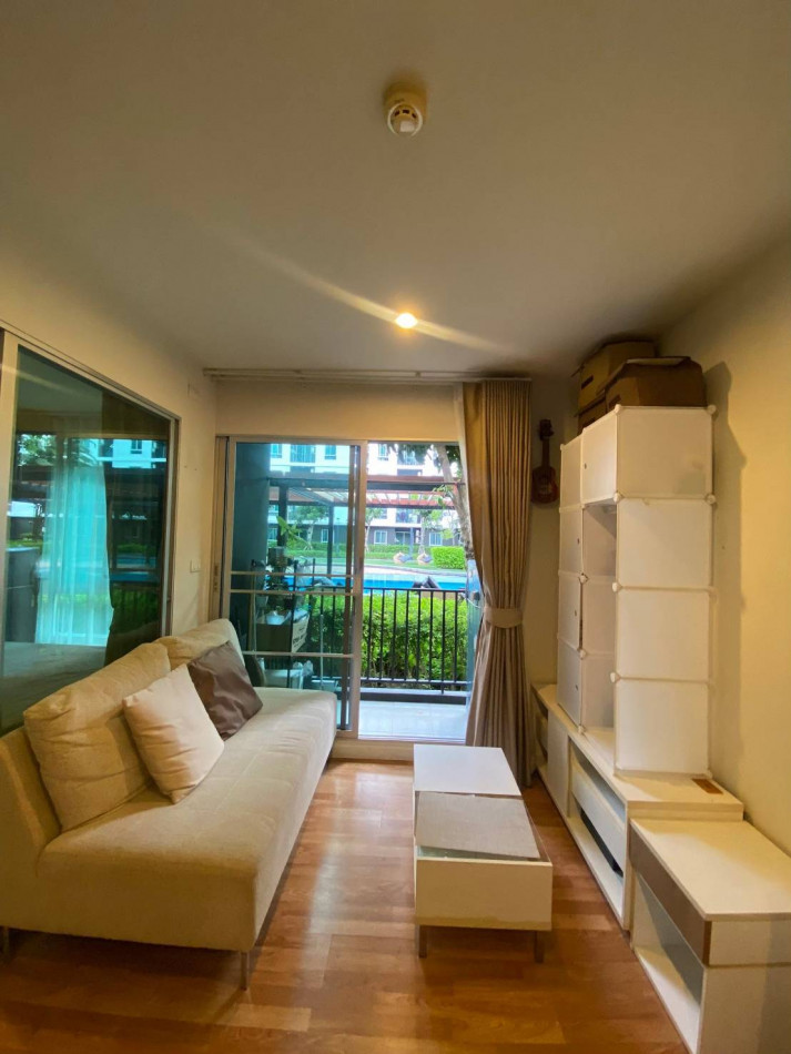 Condo for rent, ready to move in, THE PARKLAND Rayong, 31 sq m, 1st floor.